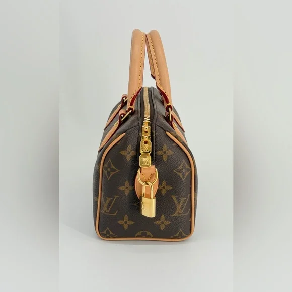 Louis Vuitton Speedy Bandouliere 20 Monogram Canvas Shoulder Bag - Picture 4 of 12